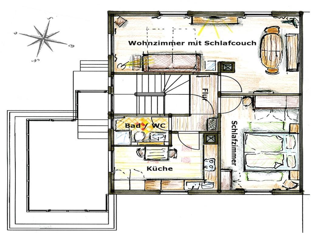 Ferienwohnung Am Eisweiher Titisee-Neustadt Eksteriør billede